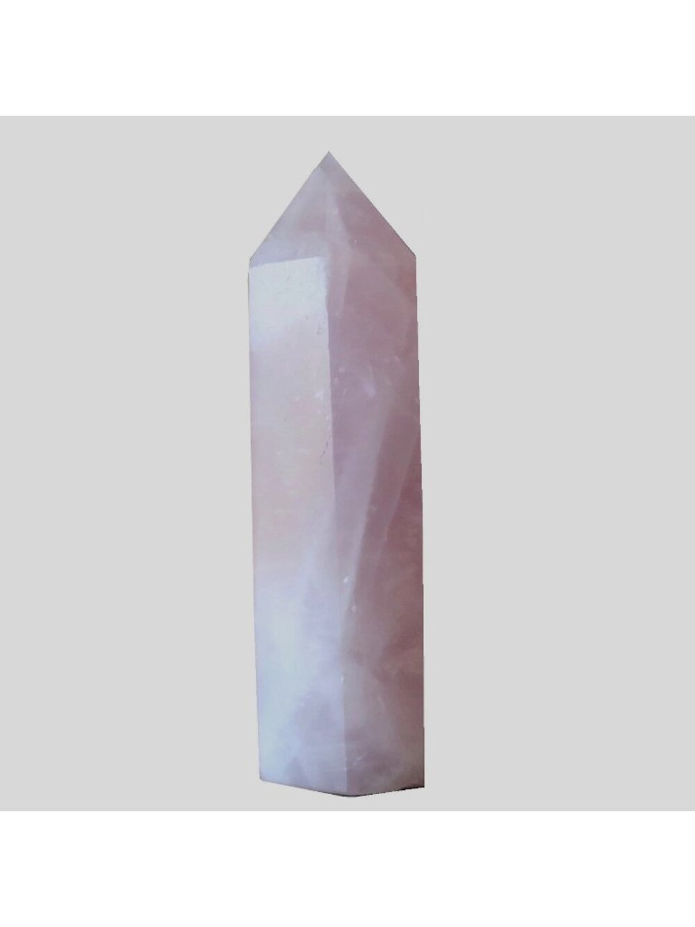 Rose Quartz Tower Wand Point Love Pink Crystal Healing Gemstone Home Altar Decor